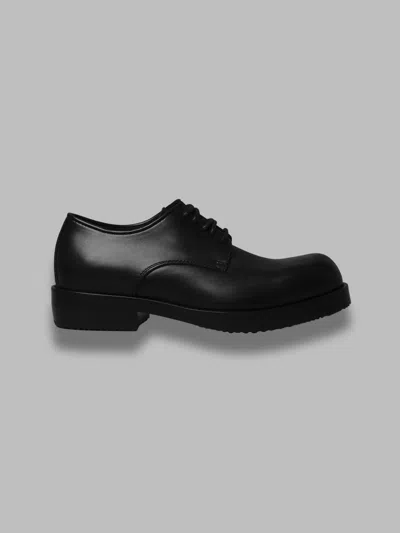 DRIES VAN NOTEN LEATHER DERBY SHOES
