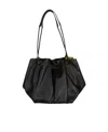 Shop Dries Van Noten Leather Handbag In Black
