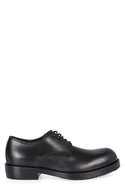 DRIES VAN NOTEN DRIES VAN NOTEN LEATHER LACE-UP SHOES