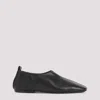 Dries Van Noten Soft Black Leather Loafers With Squared Toe In Black