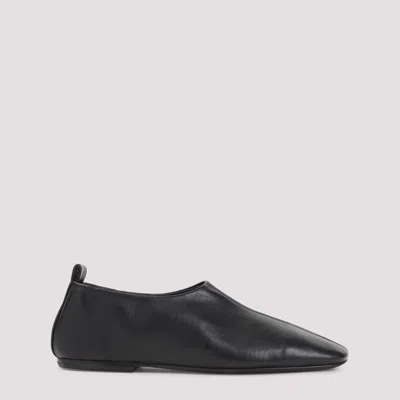 Dries Van Noten Leather Loafers In Black
