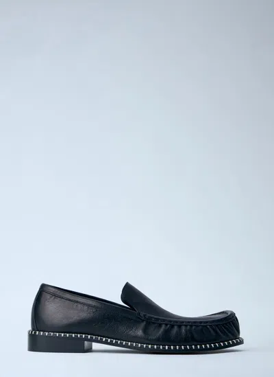 Dries Van Noten Leather Loafers In Black