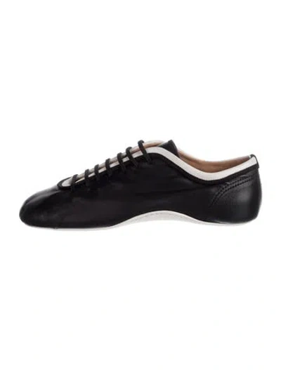 Pre-owned Dries Van Noten Leather Oxfords In Blue