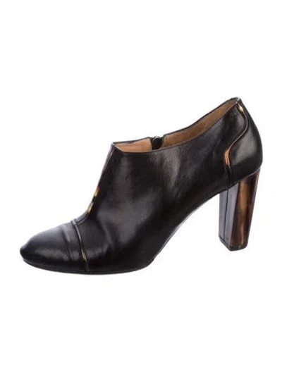 Pre-owned Dries Van Noten Leather Pumps In Black