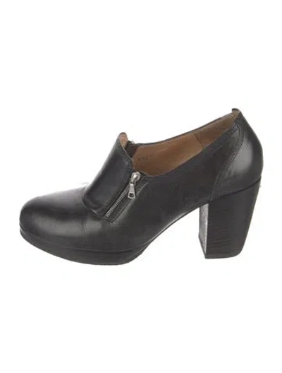 Pre-owned Dries Van Noten Leather Pumps In Black