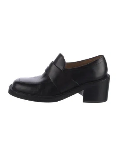 Pre-owned Dries Van Noten Leather Pumps In Black