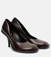 Dries Van Noten Round-toe Slip-on Pumps In Brown