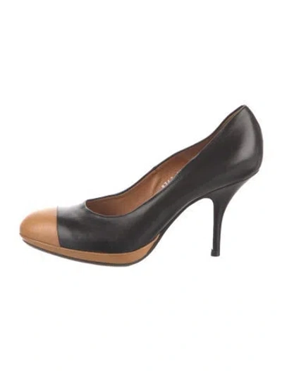 Pre-owned Dries Van Noten Leather Pumps In Multi