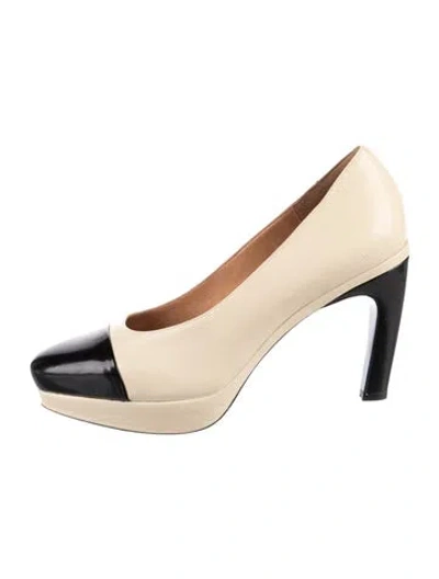Pre-owned Dries Van Noten Leather Pumps In Yellow