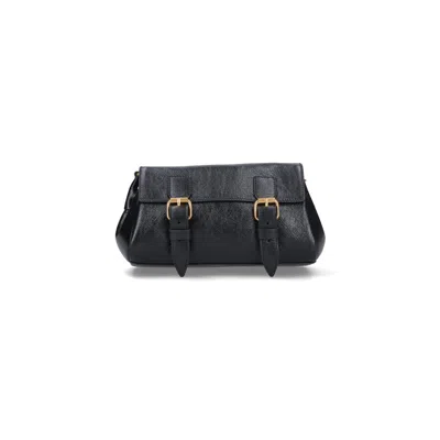 DRIES VAN NOTEN DRIES VAN NOTEN LEATHER SHOULDER BAG