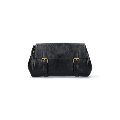 DRIES VAN NOTEN DRIES VAN NOTEN LEATHER SHOULDER BAG
