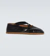 Dries Van Noten Leather Slip-on Shoes