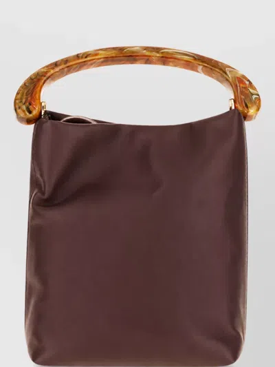 Dries Van Noten Leather Tote Bag