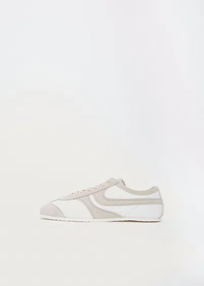 Dries Van Noten Leather Dustin Sneakers In White