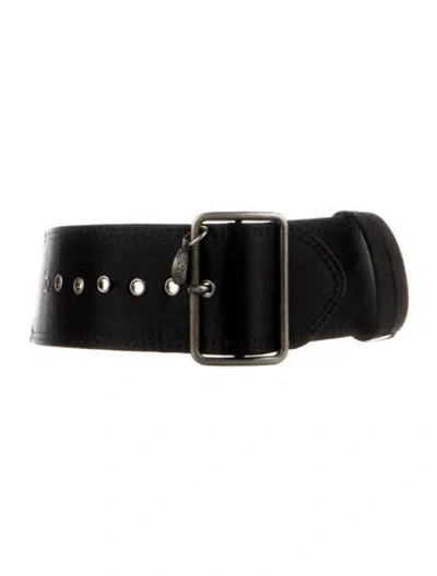 Pre-owned Dries Van Noten Leather Waist Belt In Multi