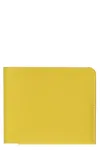 Dries Van Noten Leather Wallet In Yellow