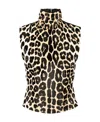 Dries Van Noten Leopard Print Blouse In Animal Print