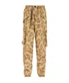 Dries Van Noten Lia  Cargo Pants By Pent In Nude