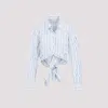 Dries Van Noten Light Blue Cotton Calbero Shirt In Blue