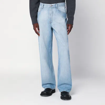 DRIES VAN NOTEN DRIES VAN NOTEN LIGHT BLUE FADED JEANS