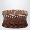 Dries Van Noten Light Corset Belt In Brown