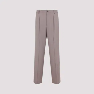 DRIES VAN NOTEN LIGHT PURPLE REGULAR-FIT TROUSER