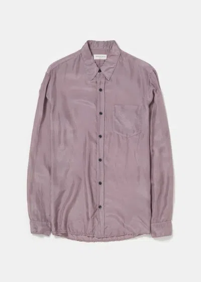 Dries Van Noten Lilac Corbino Shirt