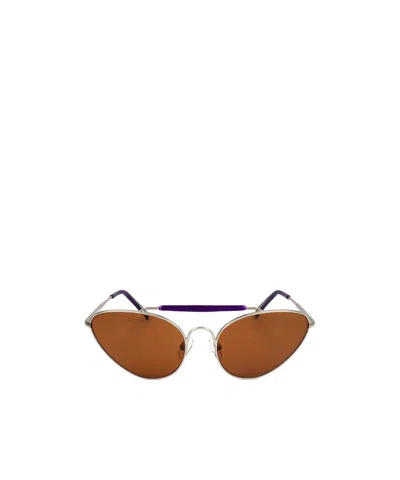 Dries Van Noten Linda Farrow X  Aviator-frame Sunglasses