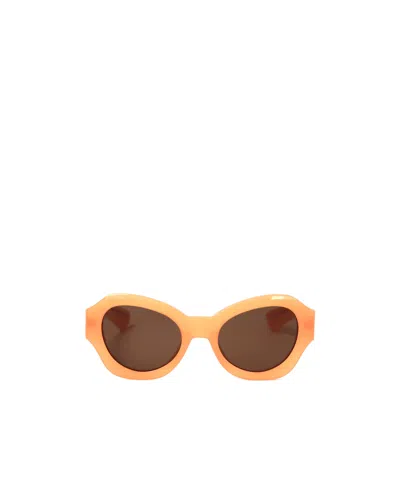 Dries Van Noten Linda Farrow X  Cat Eye Frame Sunglasses