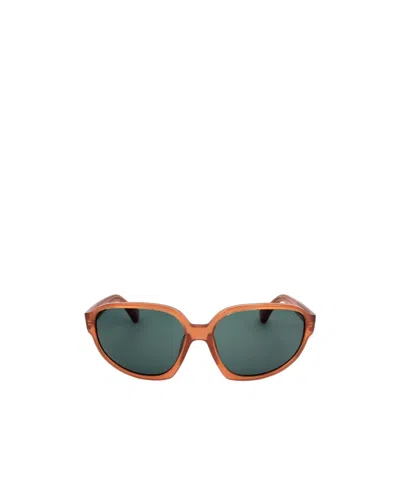 Dries Van Noten Linda Farrow X  Cat Eye Frame Sunglasses In Green