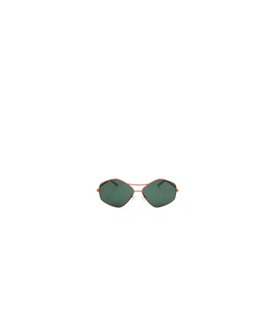 Dries Van Noten Linda Farrow X  Irregular Frame Sunglasses