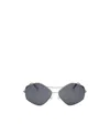 Dries Van Noten Linda Farrow X  Irregular Frame Sunglasses