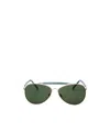 Dries Van Noten Linda Farrow X  Pilot Frame Sunglasses