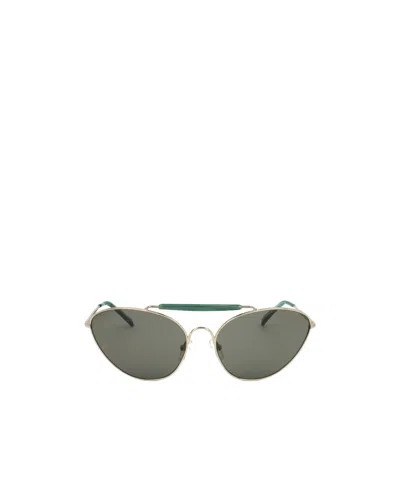 DRIES VAN NOTEN LINDA FARROW X DRIES VAN NOTEN PILOT FRAME SUNGLASSES