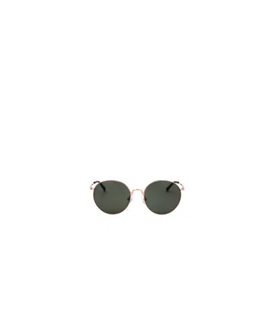 Dries Van Noten Linda Farrow X  Round Frame Sunglasses
