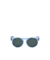 Dries Van Noten Linda Farrow X  Round Frame Sunglasses
