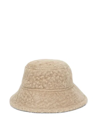 Dries Van Noten Lined Bucket Hat In Brown