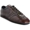 Dries Van Noten Lizard Embossed Sneaker In Multi