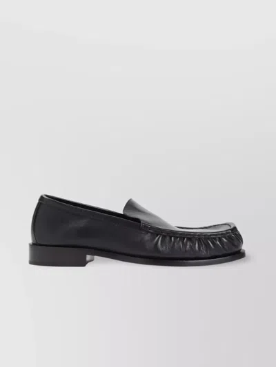 DRIES VAN NOTEN LOAFERS LEATHER SQUARED TOE