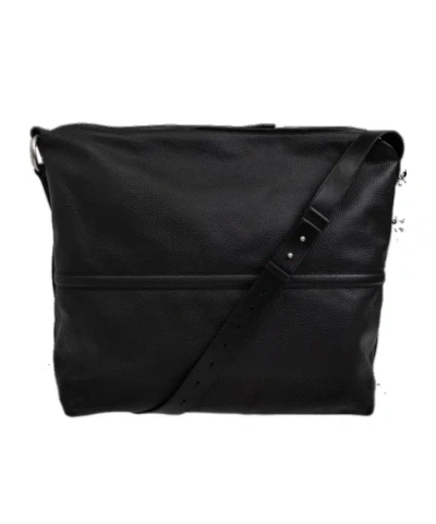 Dries Van Noten Logo Cross-body Bag In Black