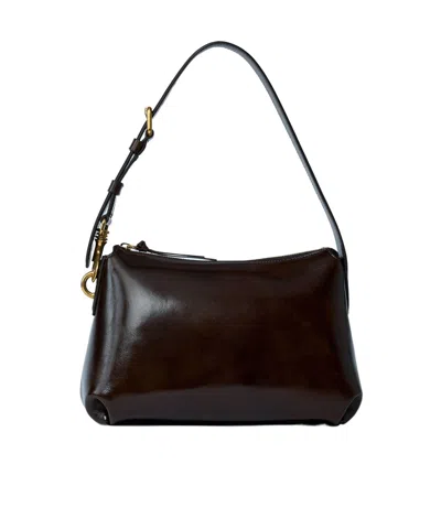 DRIES VAN NOTEN DRIES VAN NOTEN LOGO EMBOSSED SHOULDER BAG
