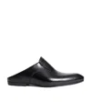 Dries Van Noten Black Paneled Loafers In Black