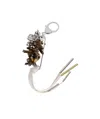 Dries Van Noten Carabiner-inspired Accessory With Brass In Metallic
