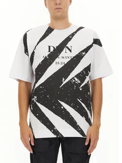 DRIES VAN NOTEN LOGO PRINT T-SHIRT