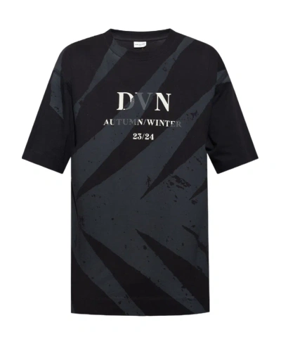 DRIES VAN NOTEN DRIES VAN NOTEN LOGO PRINTED CREWNECK T-SHIRT