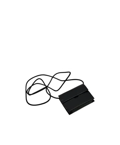 Dries Van Noten Logo Wallet In Black