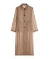 Dries Van Noten Long Casual Jacket In Brown
