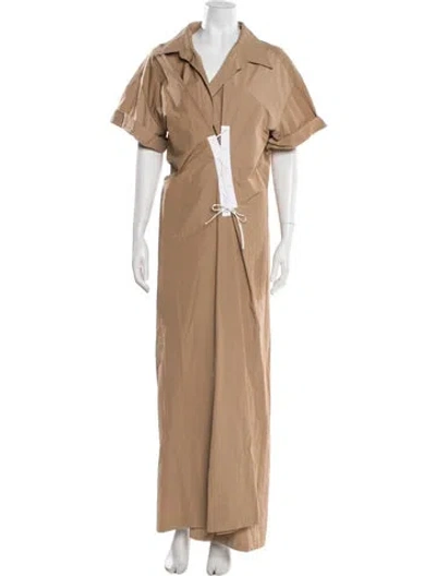 Pre-owned Dries Van Noten Long Dress In Black