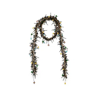 Dries Van Noten Long Necklace In Multi