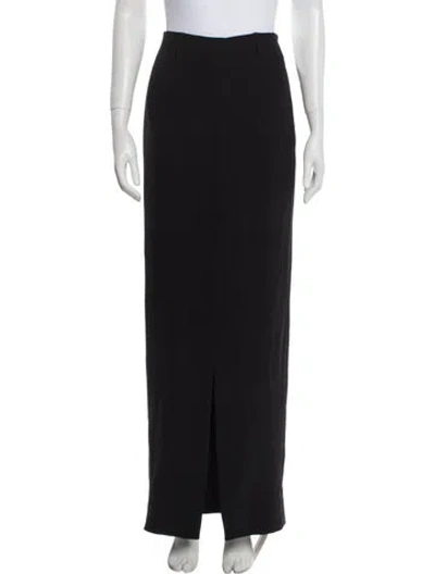 Pre-owned Dries Van Noten Long Skirt In Black